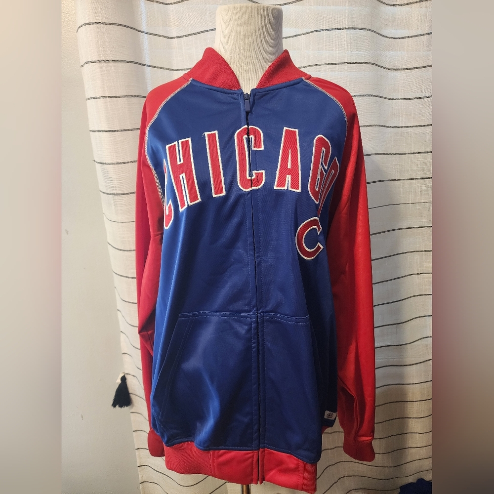 Chicago Cubs Red and Blue Jacket